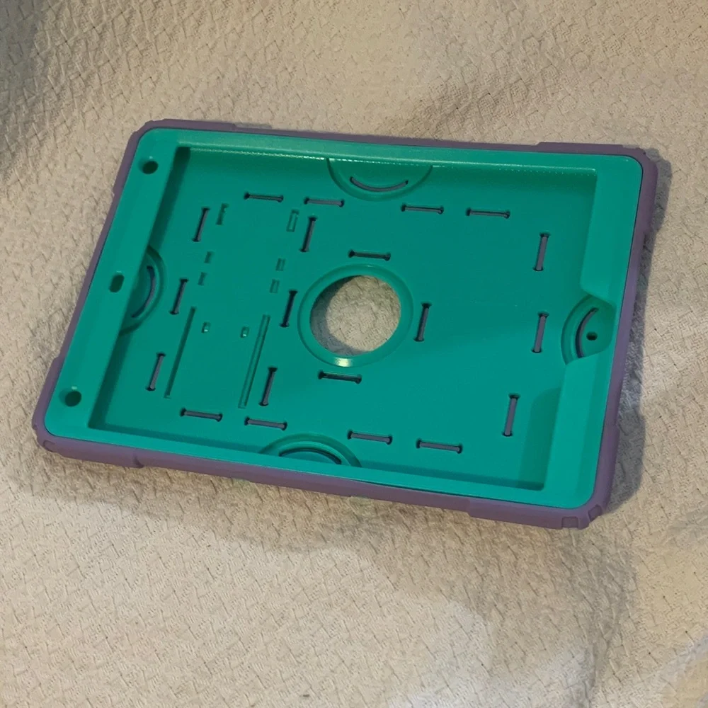 *3/$10* Purple and Teal iPad Case fits iPad 10.2”